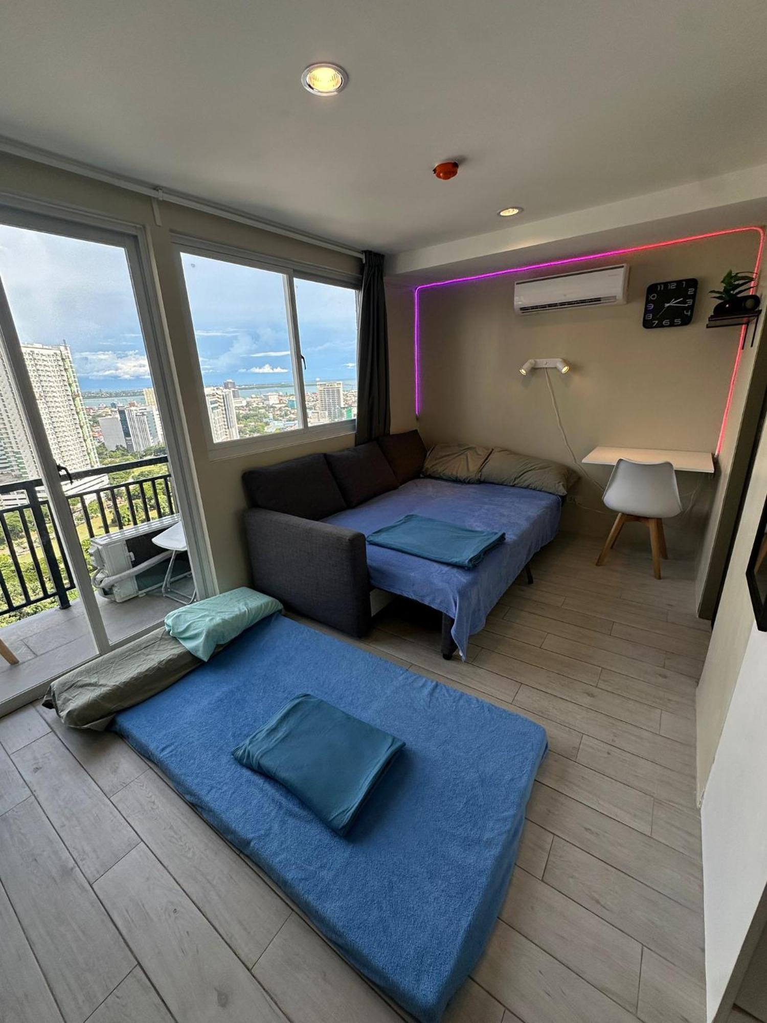 Modern & Comfy Studio - Steps From Ayala Mall, Cebu City Zewnętrze zdjęcie